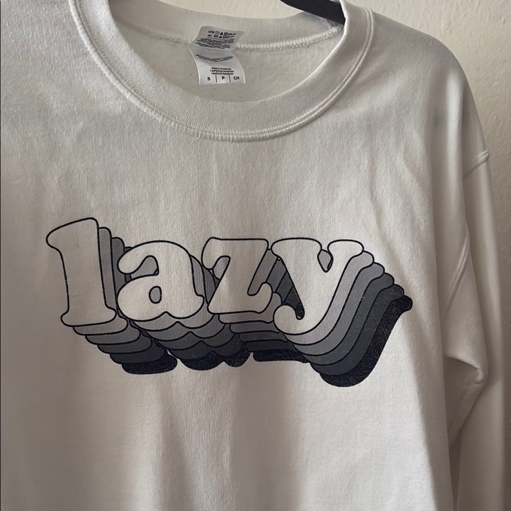 Gildan White Heavy Blend Sweatshirt